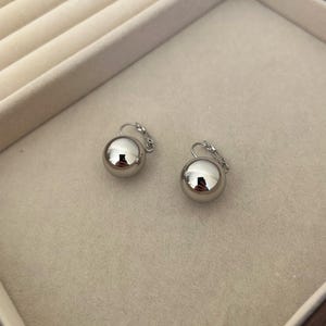 Beebeecraft Ganci Orecchini Argento Sterling - 10 Paia Con Sfera E Bobina