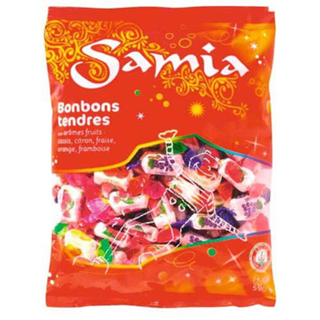 Bonbons Tendres Aux Fruits Halal 590 G Samia Etsy