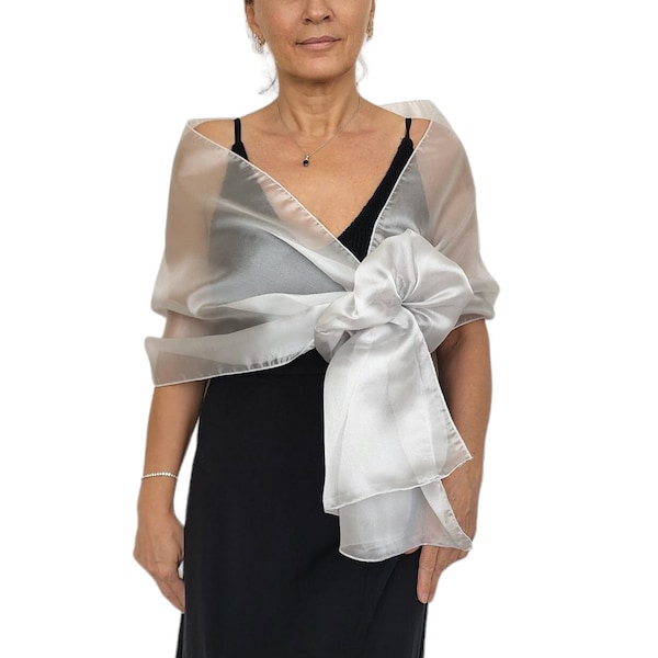 organza wrap shawl