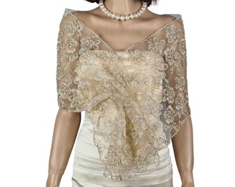 Gold Shawl - Etsy