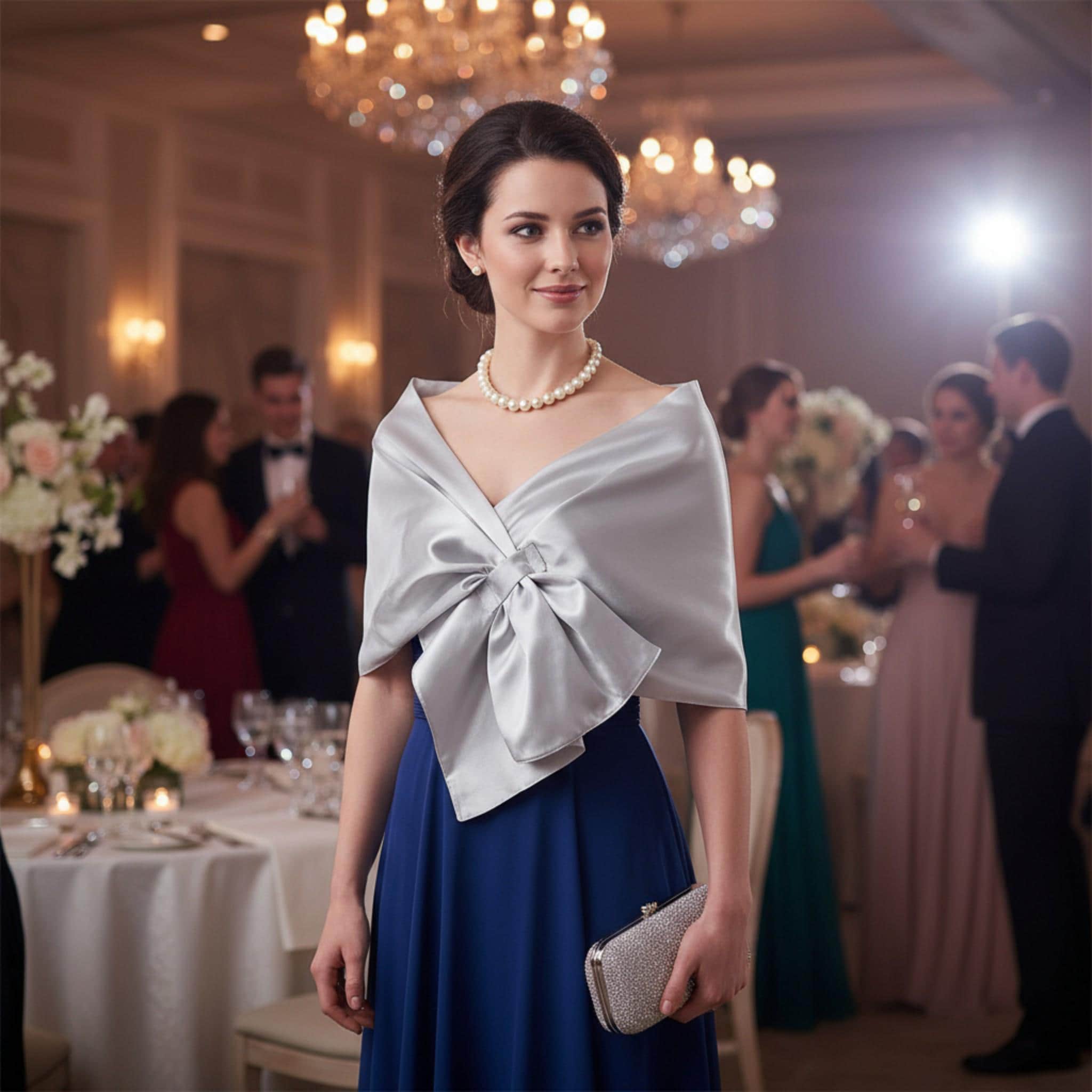 Silver Wrap for Formal Dress - Etsy Silver Wrap for Formal Dress - Etsy