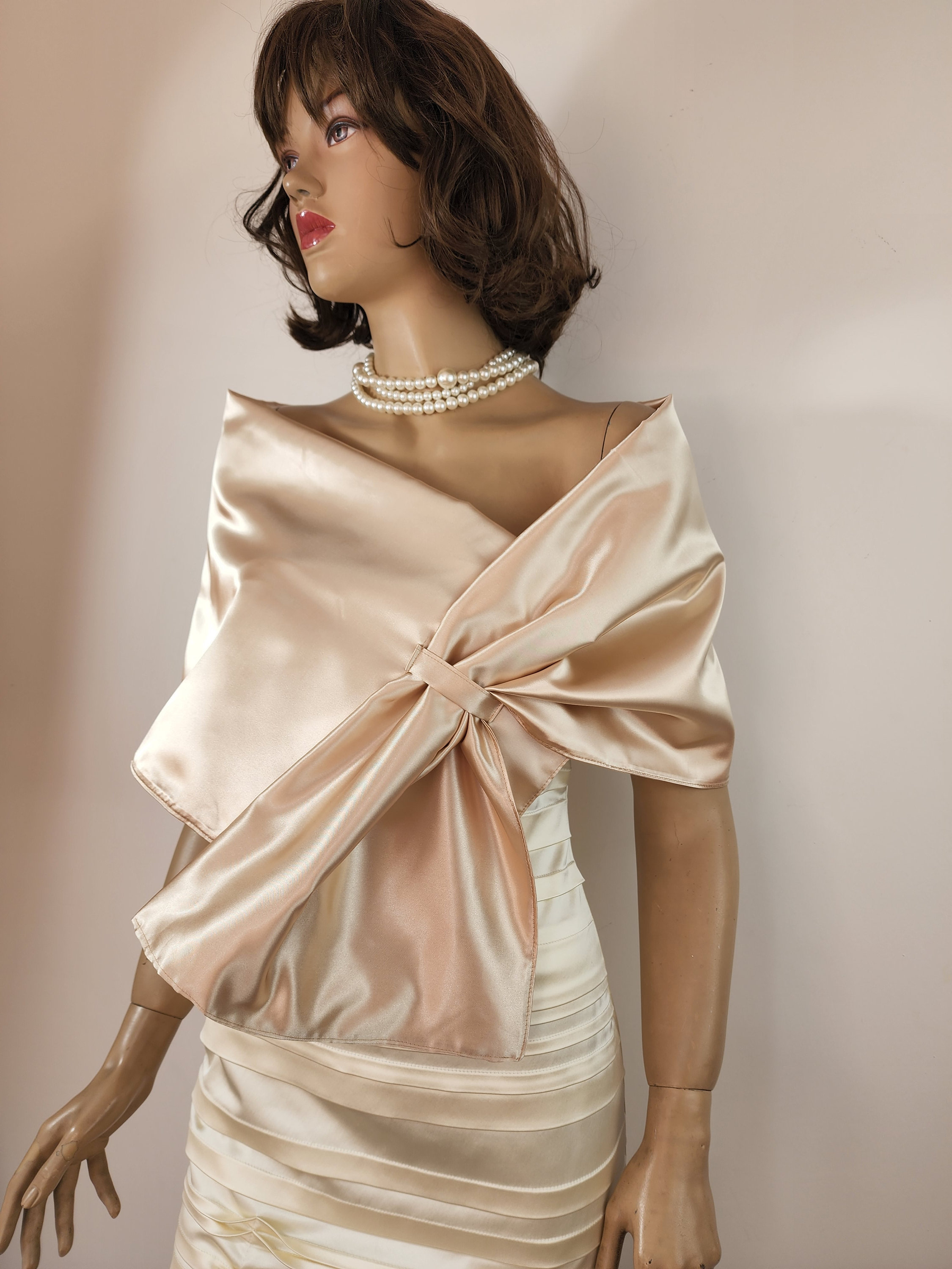 champagne wrap shawl