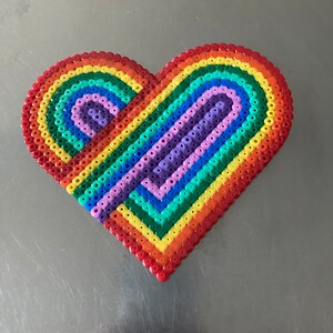 Heart Hama Bead