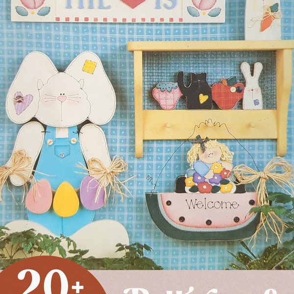 Vintage Spring Wood Craft Patterns *Instant PDF Digital Download*