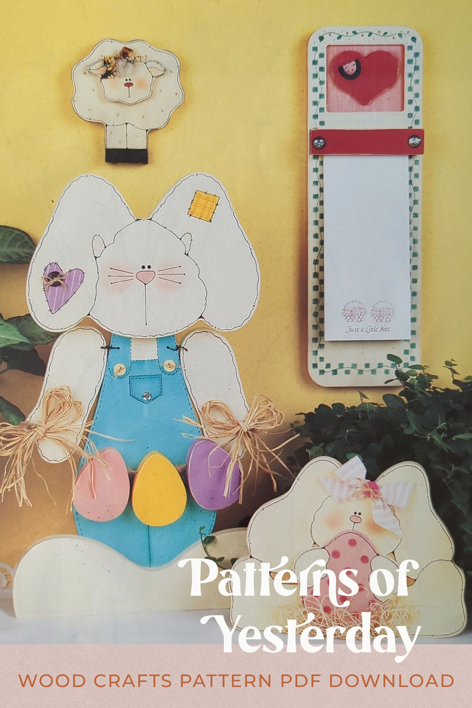Vintage Spring Wood Craft Patterns instant PDF Digital Download - Etsy