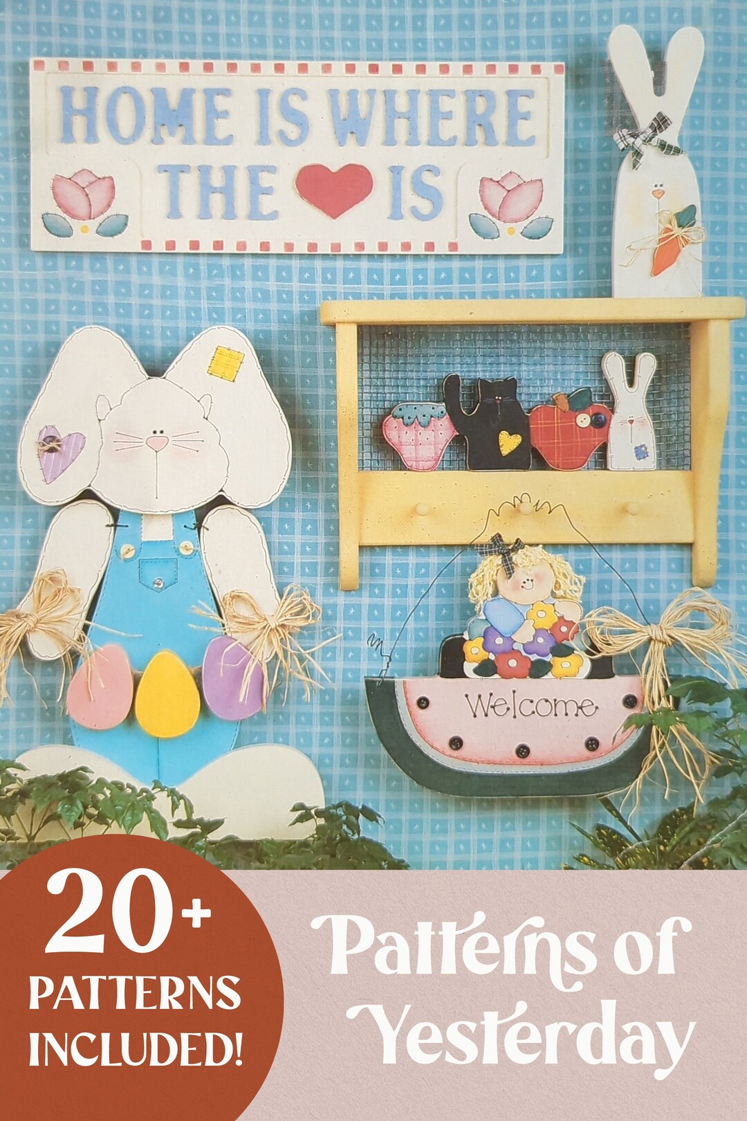 Vintage Spring Wood Craft Patterns instant PDF Digital Download - Etsy