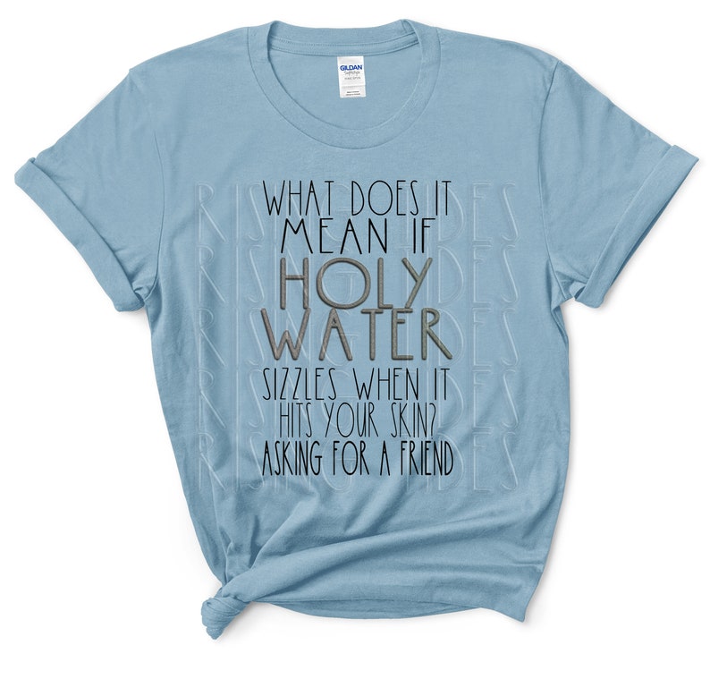 What Does It Mean If Holy Water Sizzles When It Hits Your Skin Etsy