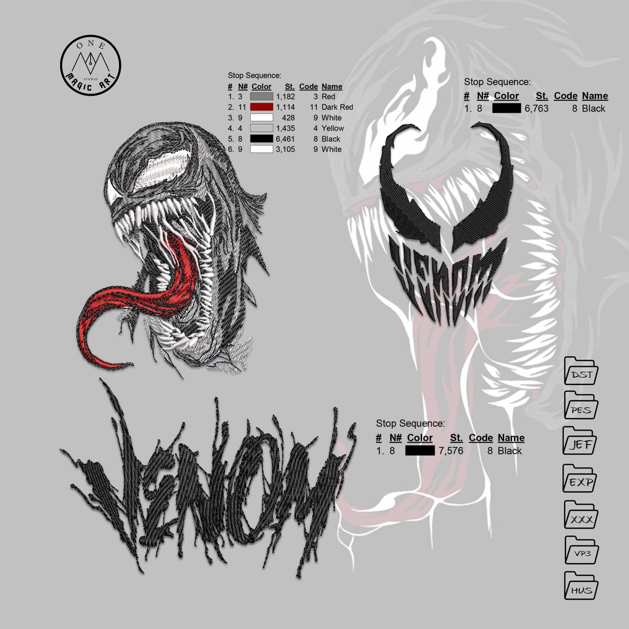 Venom jacket Etsy