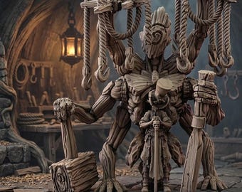 Apprentice No More + Young Puppet Master | The Puppetmaster's Apprentice | 32mm Scale | Printed Obsession | 3D printed miniature