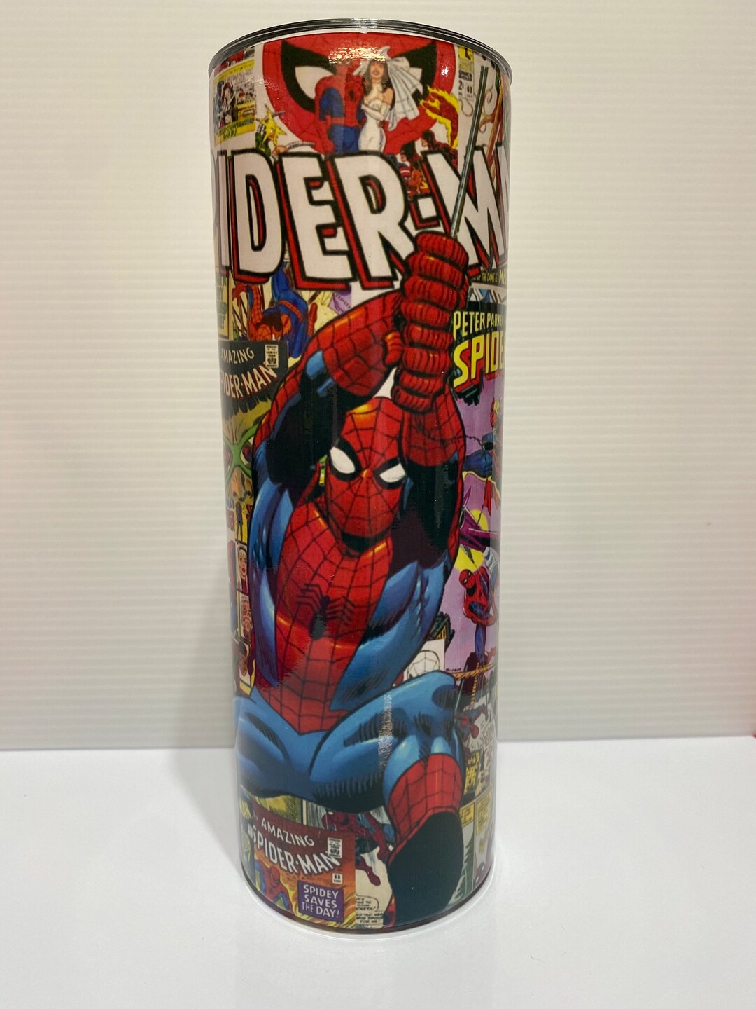 Spider-Man, Spider-Man does whatever a spider can. Our Spider-Man kids  tumbler is the perfect gift and can be made into an adult tumbler as…