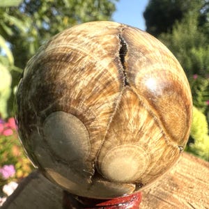 Top quality Big baryte barite marcasite pyrite polished Sphere Ball UV Poland