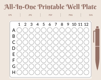 96 Well Plate Print Etsy - Il 340x270.3877738792 Bg2s