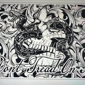 Don’t tread on me ammo can laser file