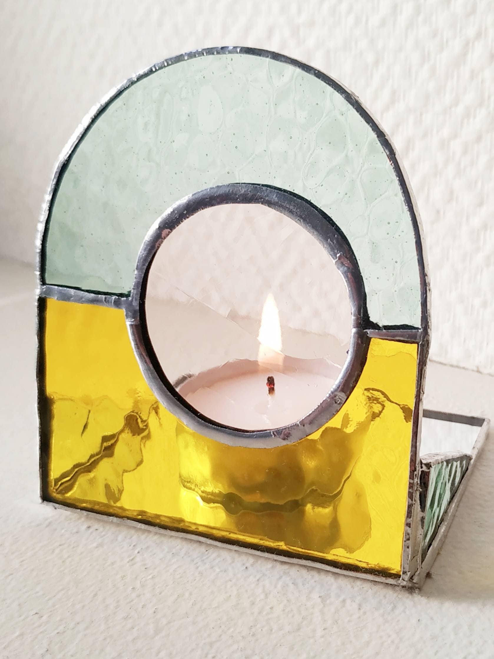 Photophore en Vitrail