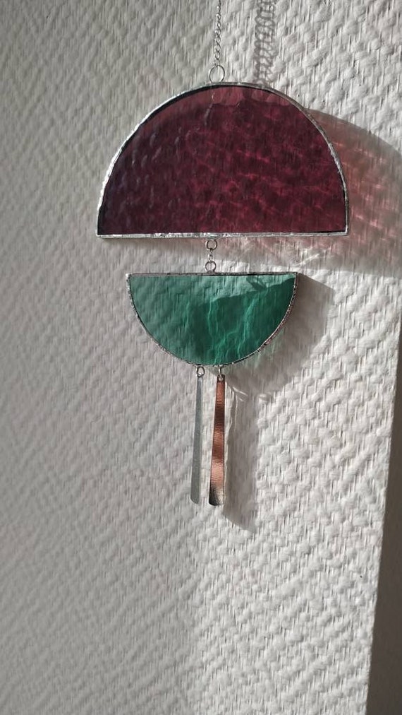 Mobile Vitrail Demi-Cercles