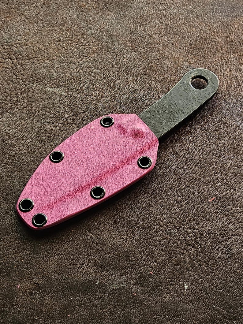 Reclaimed Steel Handforged RLPs: Sheath Included image 2