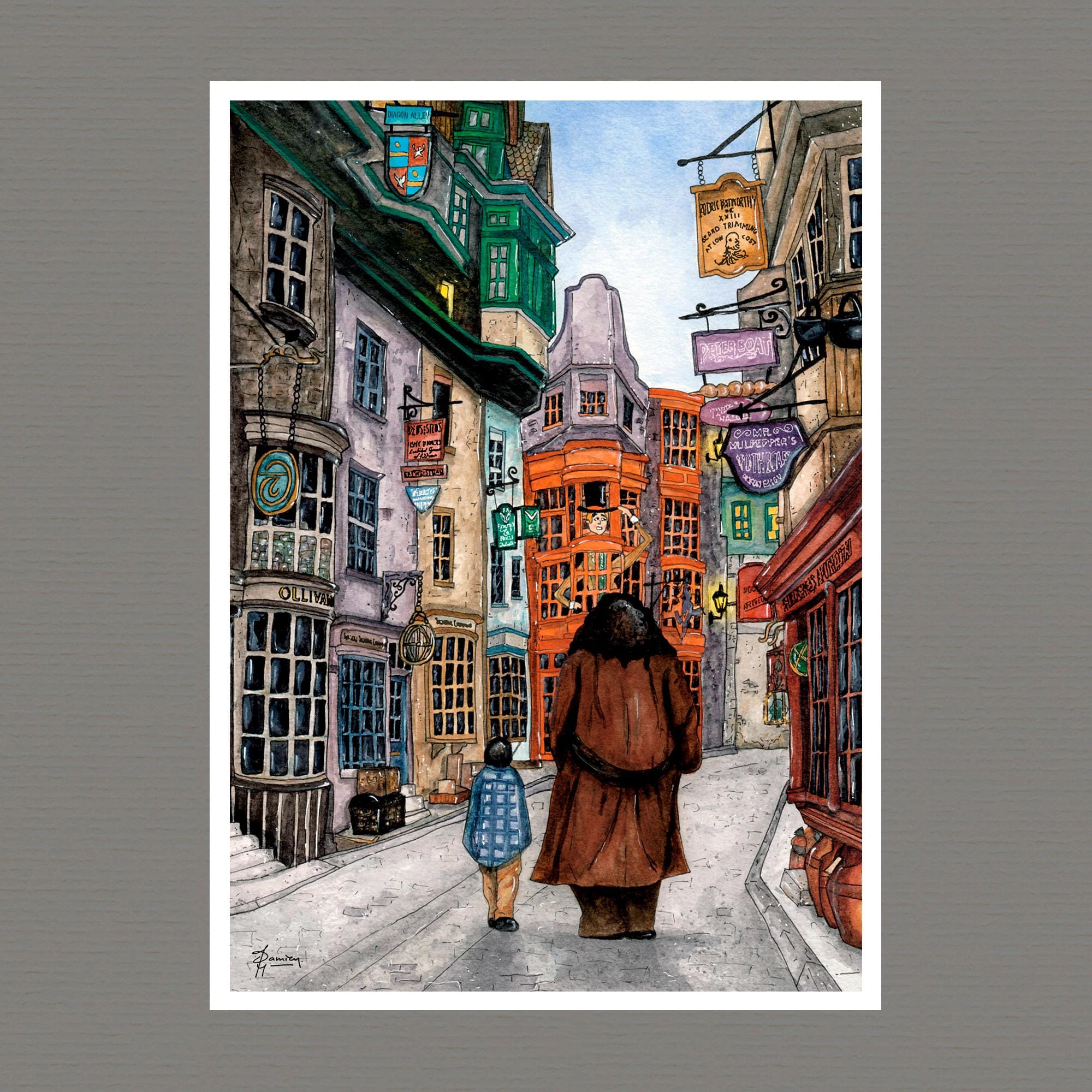 Découpe Carton Hagrid Harry Potter – Support Pour Fêtes, IconicGreats, Neuf