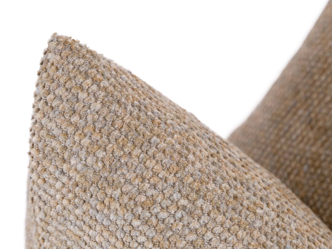 Neutral Spotted Pillow Cover, Textured Euro Sham, Bohemian Washable