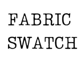 Fabric Swatch - Pillow Cover Material Sample
