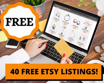 FREE ETSY LISTINGS for new Etsy shop owners Etsy Small Business Owner Listings Free Listings For My New Etsy Shop No Purchase Necessary!