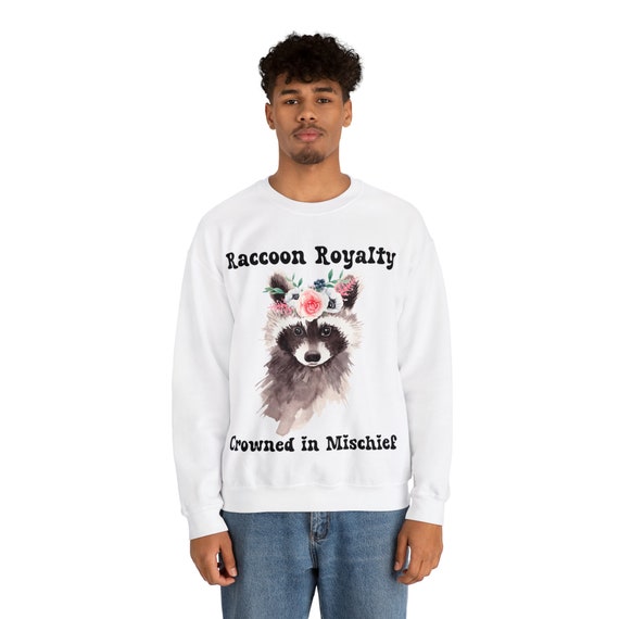 Funny Raccoon Sweater Raccoon Unisex Heavy Blend™ Crewneck - Etsy