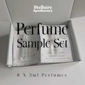 Perfume Sample Set, Perfume gift, gift set, samples, Fragrance testers, Perfume Testers