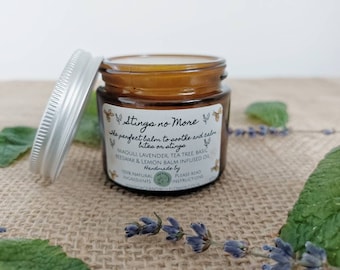 Stings no More, Insect Bites, Bug Bite, Itch Salve, Herbal Balm, Beeswax Balm, Itch Relief, Itchy Skin, Herbal Salve, Nettle Salve