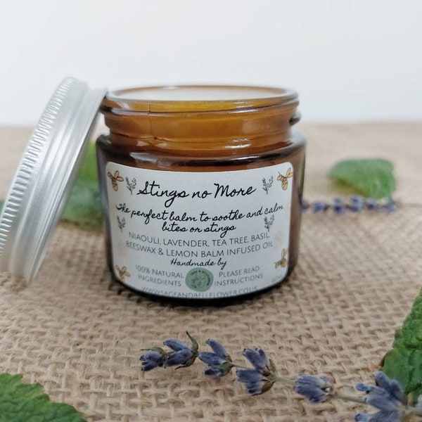 Stings no More, Insect Bites, Bug Bite, Itch Salve, Herbal Balm, Beeswax Balm, Itch Relief, Itchy Skin, Herbal Salve, Nettle Salve
