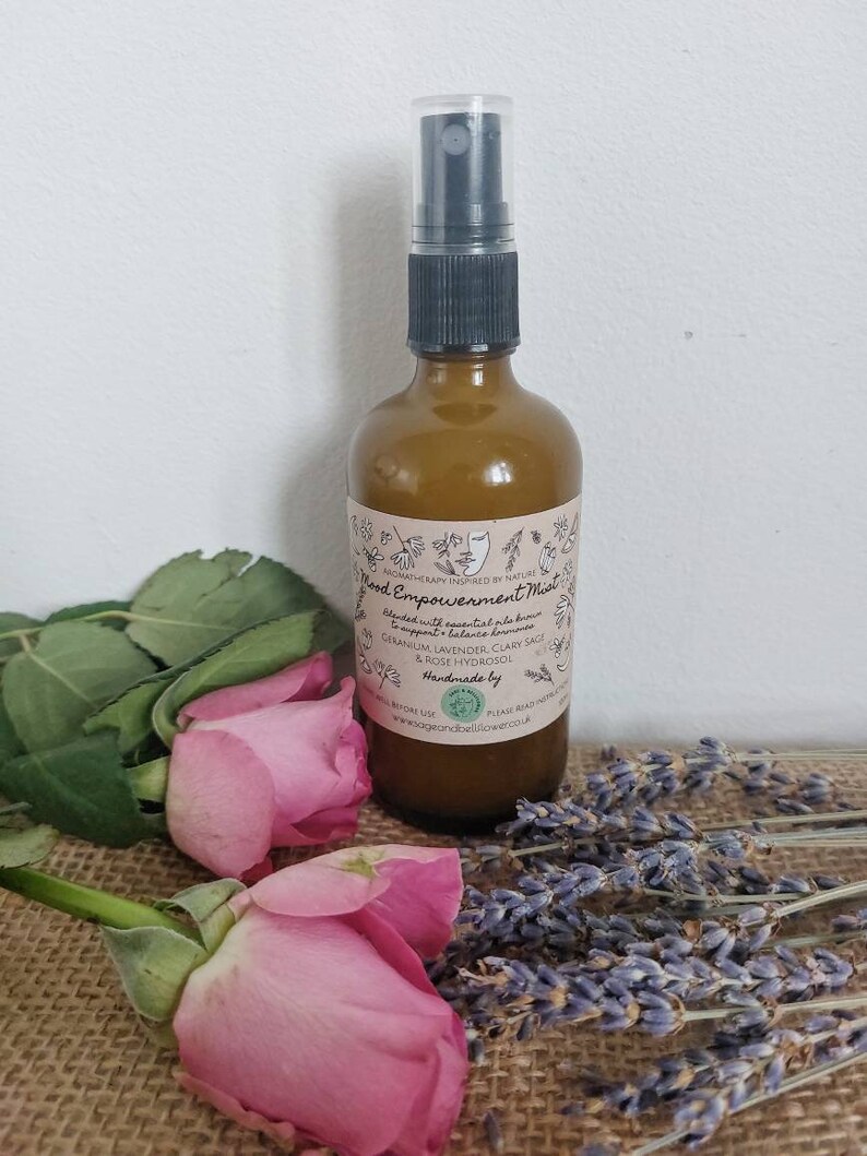 Mood Empowerment Mist, Cooling Spray, Perimenopause, Balance Hormones, Hot Flushes, Menopause Survival, PMS Relief, Menopause relief image 4