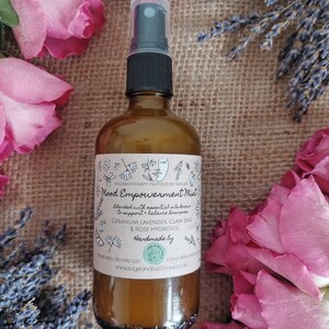 Mood Empowerment Mist, Cooling Spray, Perimenopause, Balance Hormones, Hot Flushes, Menopause Survival, PMS Relief, Menopause relief image 5