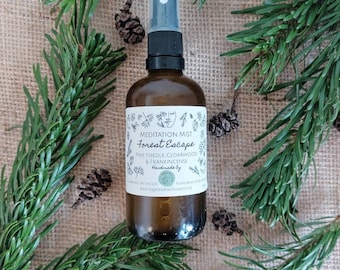 Forest Escape, Pine Essential Oil,  Aromatherapy,  Frankincense Spray, Forest Bathing,  Forest Spirit, Perfect Blend, Woodland Oils