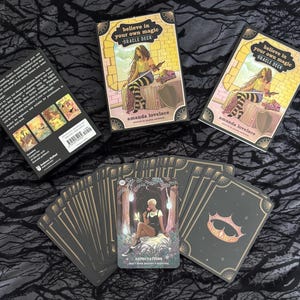 Glaube an Dein Eigenes Magisches Orakel Deck | Amanda Lovelace und Janaina Medeiros | Leicht Gebraucht | Modifiziert