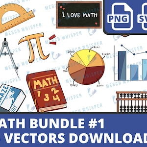 15 Math Teacher SVG, School Sublimation Designs, Student Digital Stickers, Commercial Use, Mathematics Shirt, Embroidery Files For Download