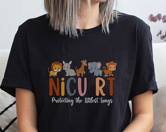 Nicu RT Shirt, Respiratory Therapist NICU tshirt, Neonatal ICU Respiratory Therapist, Respiratory Care Week, Rt Appreciation Graduation Gift