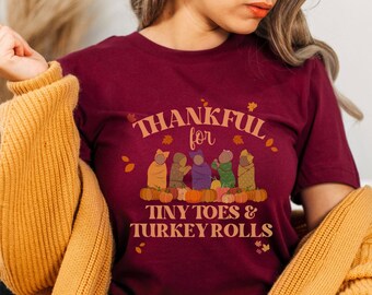 Fall Neonatal Nurse Shirt for Work, Thankful NICU Nurse tshirt, Cute Autumn Neonatal ICU Nurse t-shirt, Neonatal Nurse Practitioner Gift