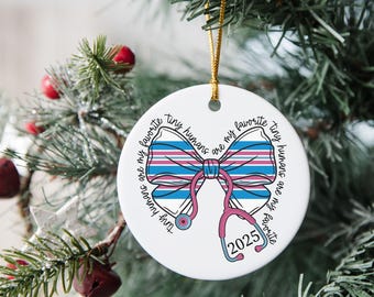 NICU Nurse Ornament, Neonatal ICU Nurse Ornament, NICU Nurse Gift, Graduation Gift for Nursing Student, Christmas Ornament for Baby Nurse