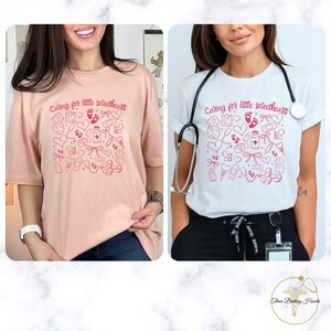 NICU Valentine Shirt for Work, Neonatal Nurse Tshirt, NICU Nurse ...