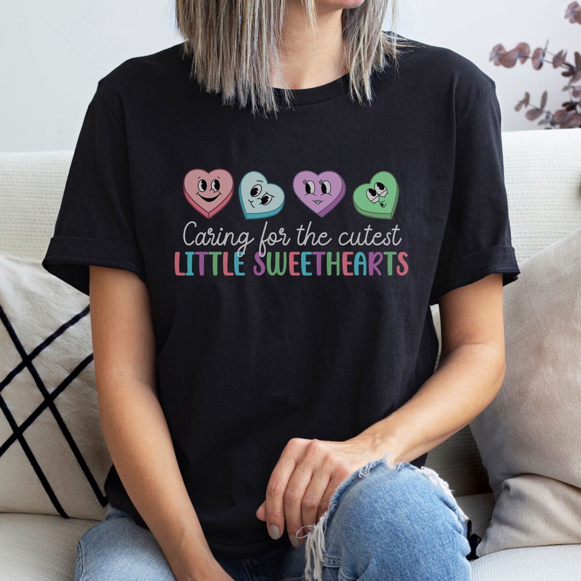 NICU Valentine Shirt for Work, Neonatal Nurse Tshirt, NICU Nurse ...