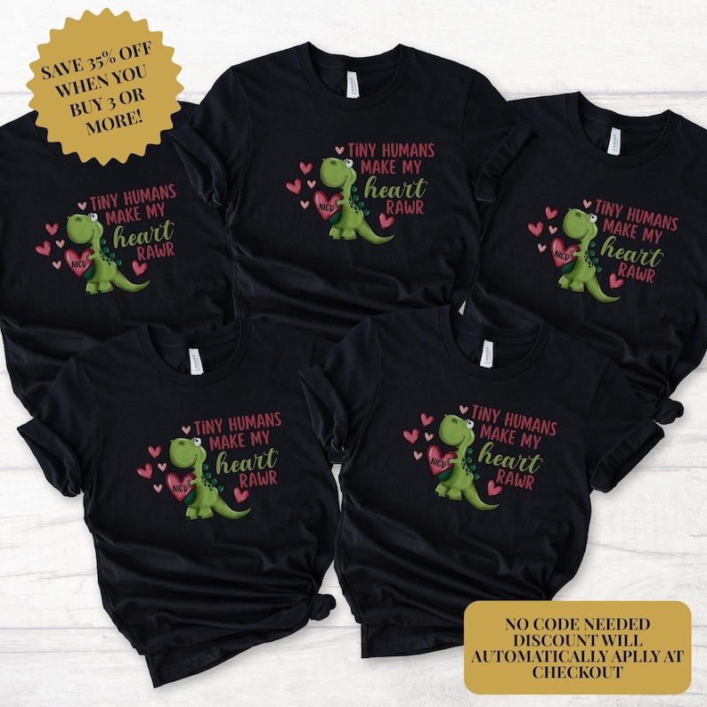 NICU Valentine Shirt for Work, Neonatal Nurse tshirt, NICU Nurse Valentine's Day Shirt, Neonatal ICU Nurse Gift for Coworker, Nicu Crew Tee image 2