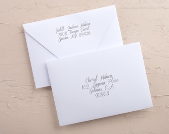 White Wedding Envelopes, Custom Size Mailing Sleeve for Invitations