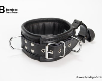 Halsfessel Fessel, Bondage Fesseln, Fesselspiele, Fesselset, Bondage Möbel, Gurtfessel,