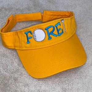 Embroidered Visor, Embroidered Sun Visors, Personalized, Beach Sun Visors, Custom Embroidery, Sport Visor, Logo Visors