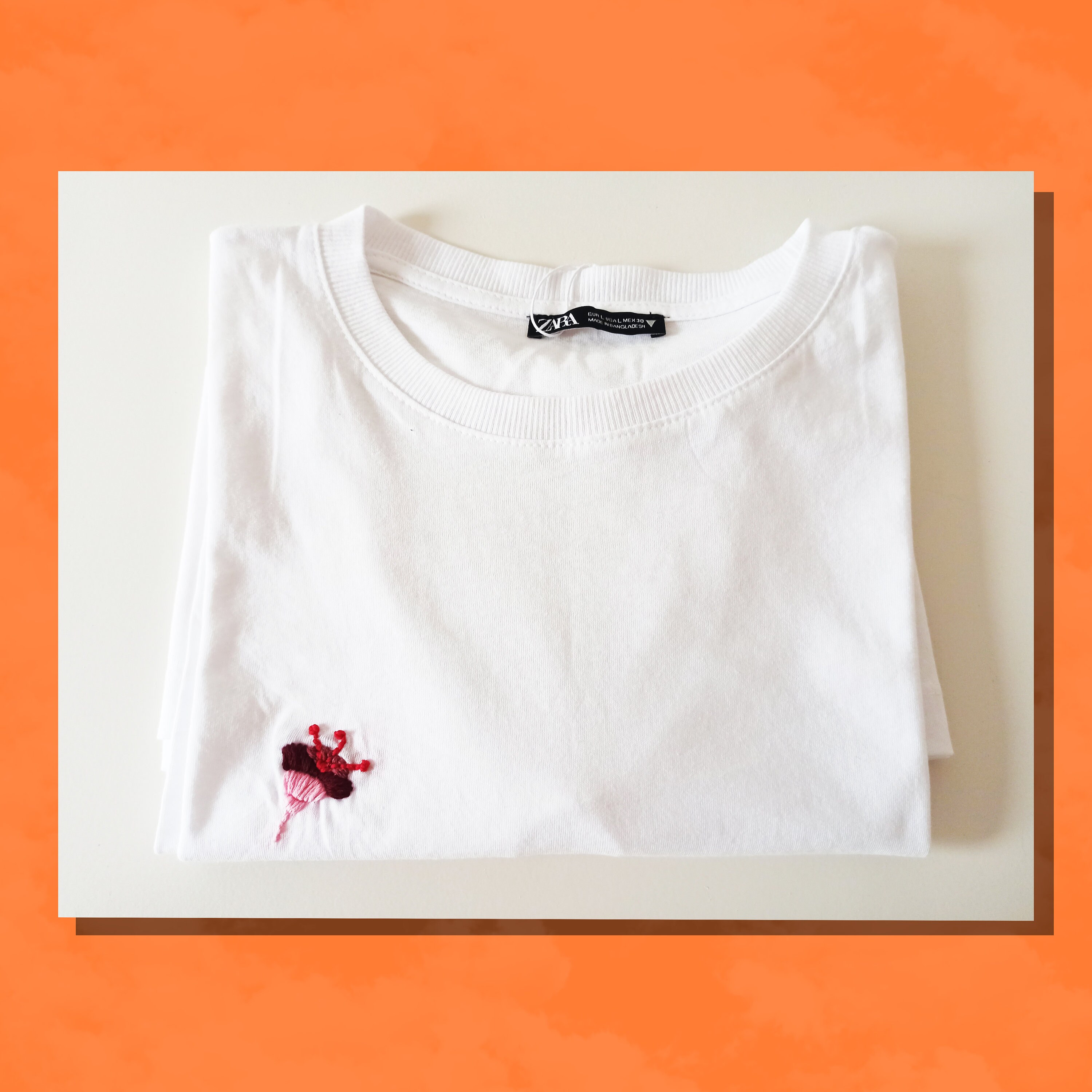 新品未使用！PARIS embroidery tee ❤︎ white×pink il_1080xN.2901623200_8zil.jpg