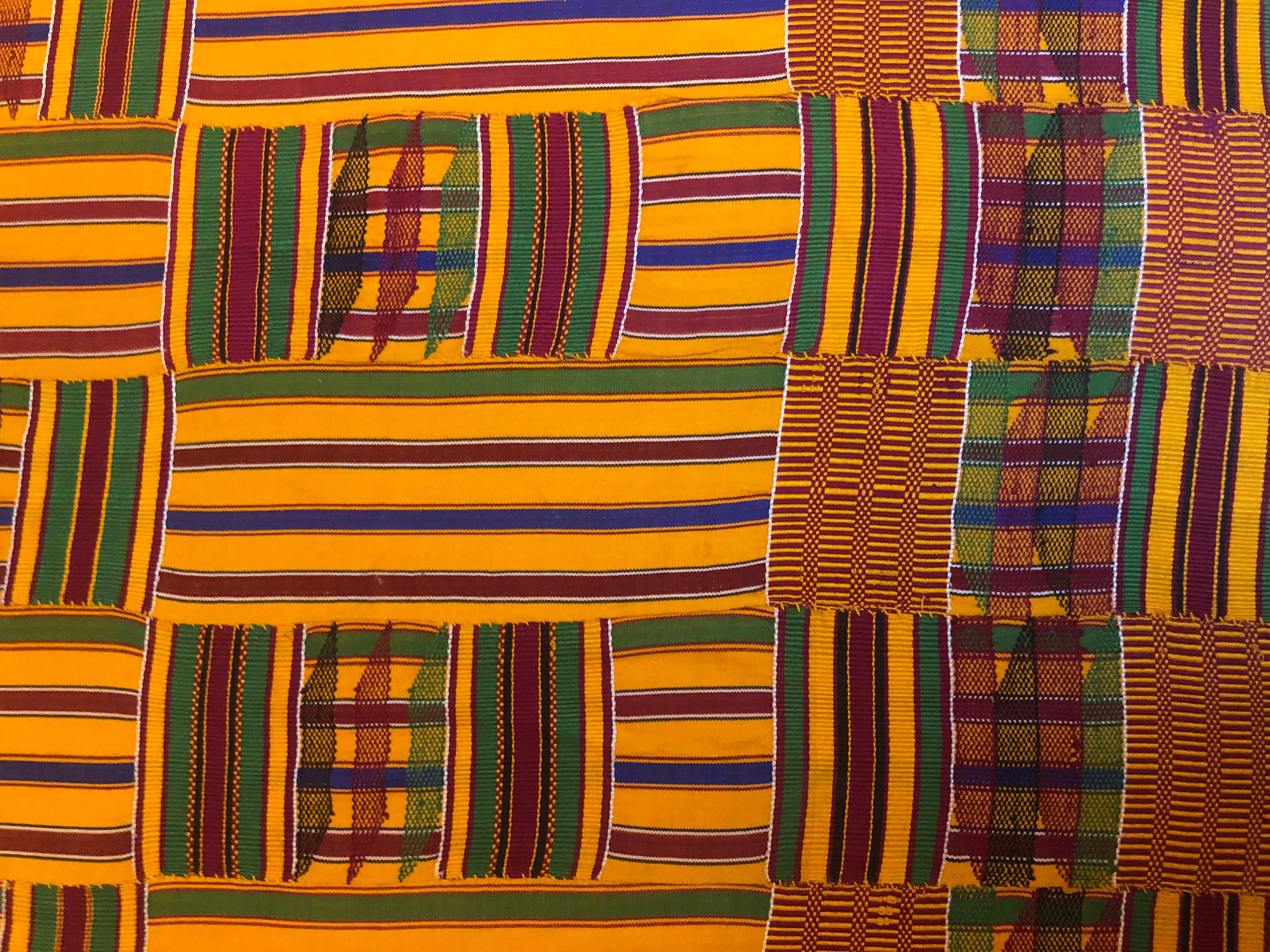 Kente Blanket Africa Ghana/ashanti bonwire Old Etsy