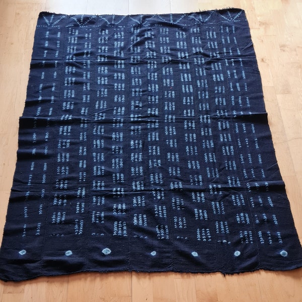 Indigo Decke, Burkina Faso, Vintage