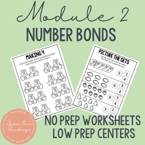 Worksheets for Number Bonds
