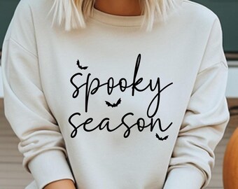 Spooky Season SVG, cute Halloween svg, bats svg, halloween shirt svg, spooky bats svg, Halloween shirt design, spooky season cut file