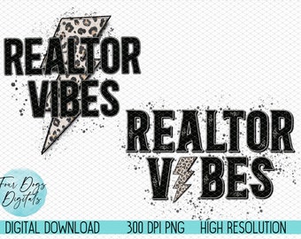 Realtor Png, Realtor Vibes PNG,  Realtor Leopard print png, realtor shirt digital design, Realtor life, Real Estate Realtor sublimation file