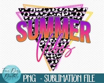 Summer PNG,  Summer Vibes Png Sublimation, Retro Summer Bleached T-shirt PNG,  90's style retro Png, beach png, beachy, summer time PNG