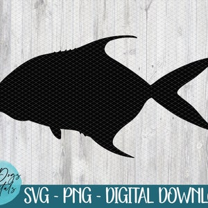 Permit silhouette Svg, reef fishing svg, permit svg, boating svg, permit fish svg, pompano svg, flyfishing svg, flats fishing